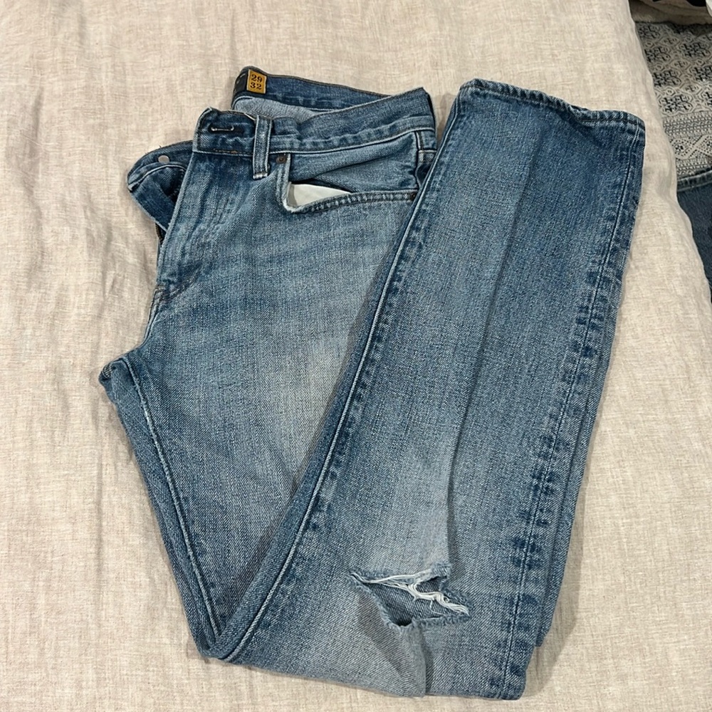 J Crew 484 Jeans with Rips